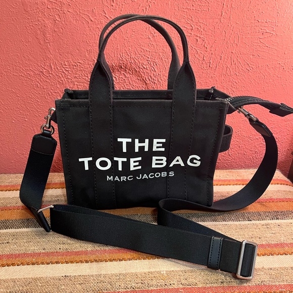 MARC JACOBS THE CANVAS SMALL TOTE BAG - Picture 1 of 15